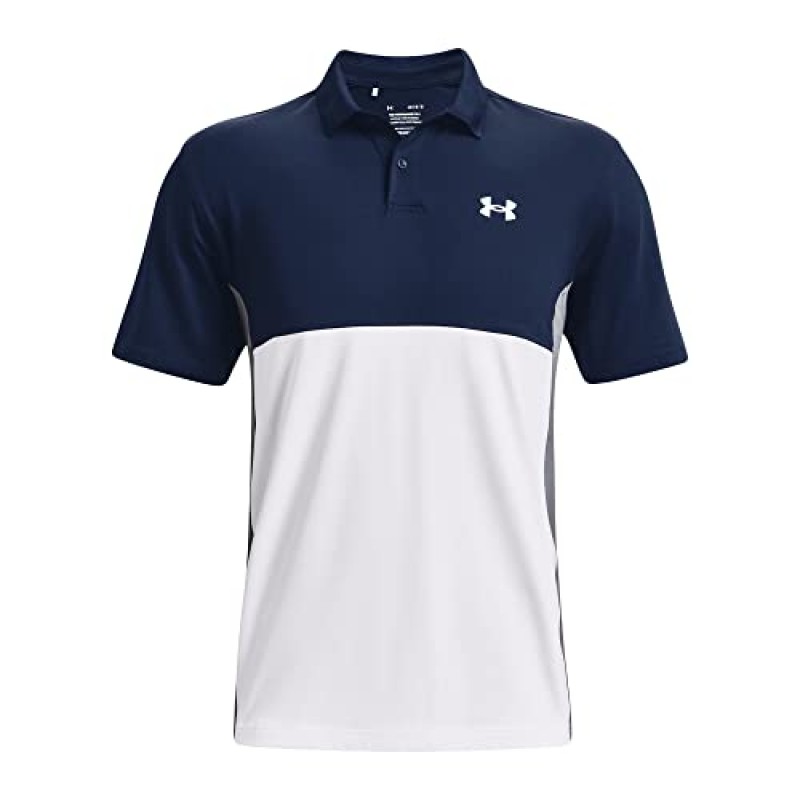 Under Armour 남성용 퍼포먼스 블로킹 골프 폴로