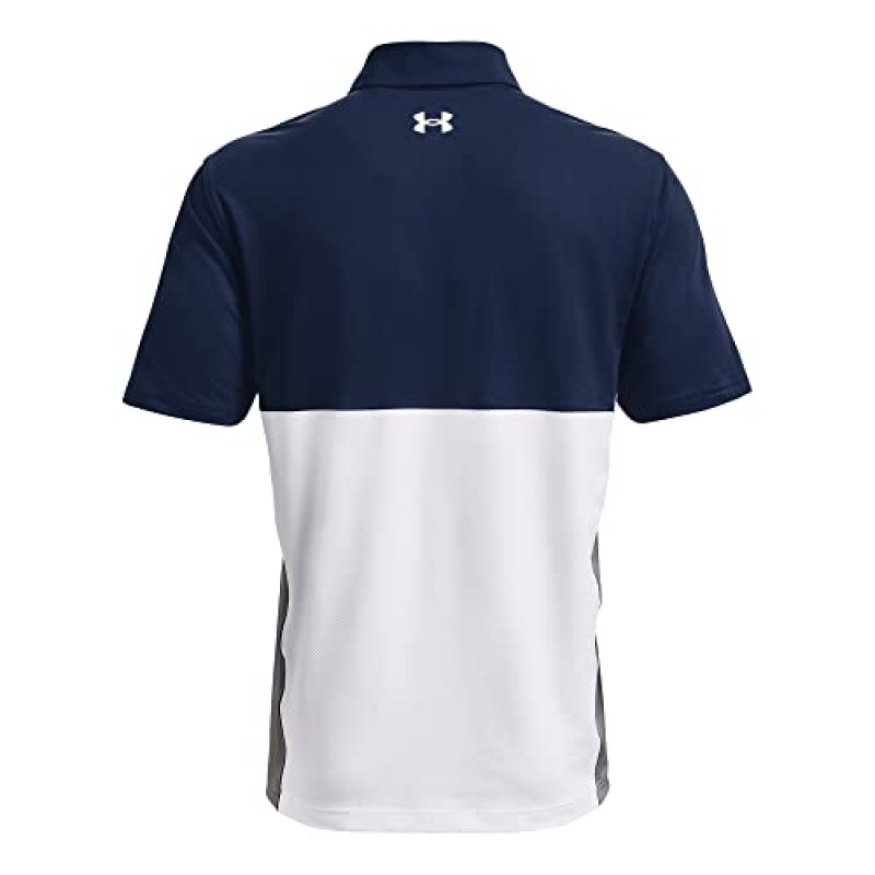 Under Armour 남성용 퍼포먼스 블로킹 골프 폴로