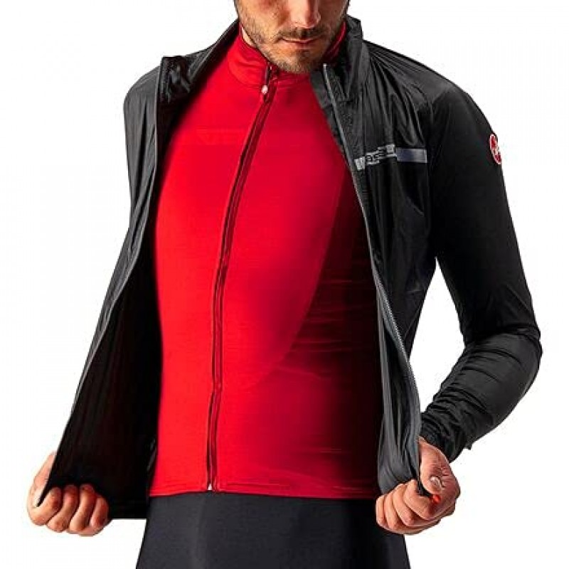 도로 및 자갈 자전거 I 사이클링을 위한 Castelli 남성용 Squadra 스트레치 재킷