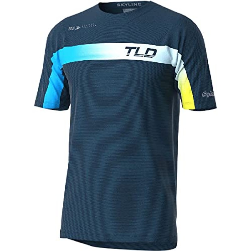 Troy Lee가 디자인한 남성용 사이클링 MTB 자전거 산악 자전거 져지 셔츠, 스카이라인 SS