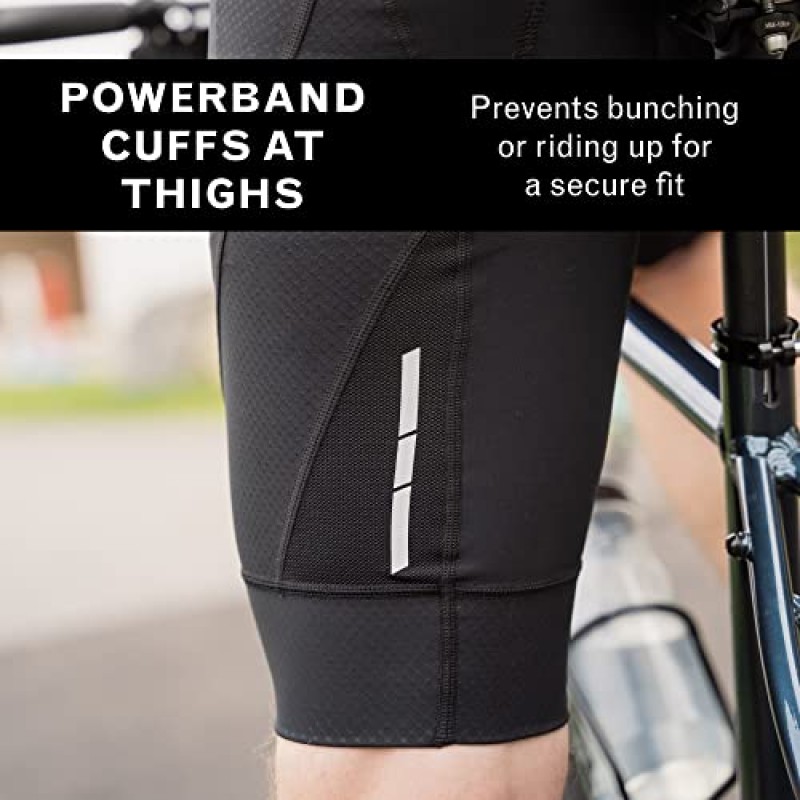Louis Garneau, 남성용 Optimum 2 반바지, 패딩 처리, 신축성, 통기성 및 속건성