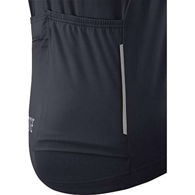 GORE WEAR 남성용 반팔 사이클링 져지, C5, 스피어 블루/화이트