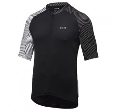 GORE WEAR 남성용 반팔 사이클링 져지, C5, 스피어 블루/화이트