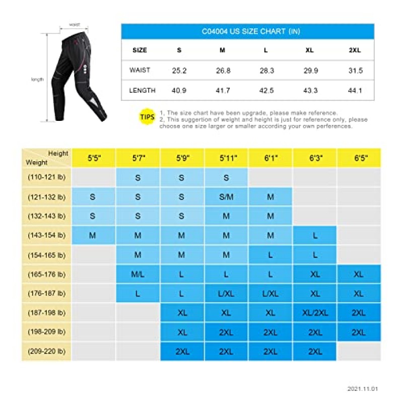 Santic 남자 겨울 사이클링 바지 긴 양털 열 방풍 야외 자전거 바지 겨울 추운 날씨 러닝 바지