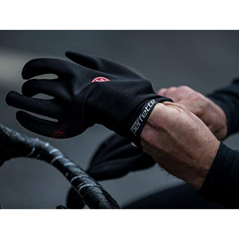 도로 및 자갈 자전거 타기 및 사이클링을 위한 Castelli 남성용 Perfetto ROS 장갑