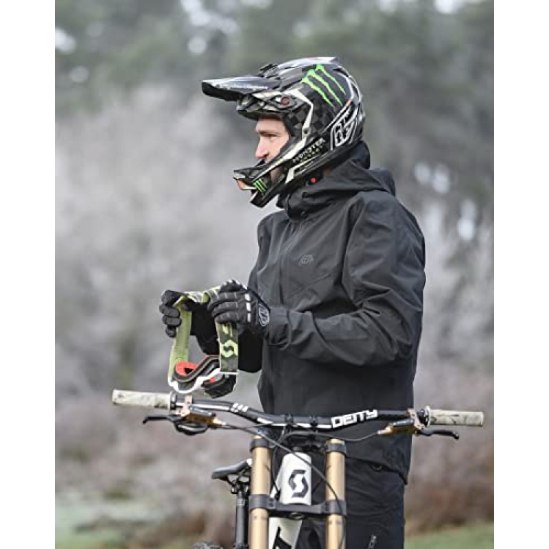 Troy Lee, 사이클링 산악 자전거 레이싱 방수 윈드브레이커 재킷, 하강 디자인