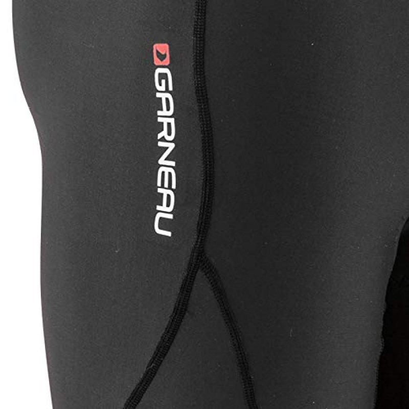 Louis Garneau, 남성용 CB 네오 파워 패딩 압축 자전거 사이클링 반바지, 플랫록 솔기 젤 포켓, 통기성 폼 패딩