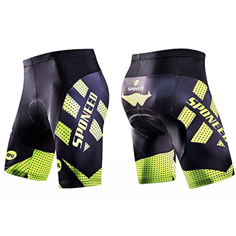 Sponeed 남자 사이클링 복장 세트 MTB 자전거 저지 도로 바이커 반바지 Trianthlon Cyclwear Shirts