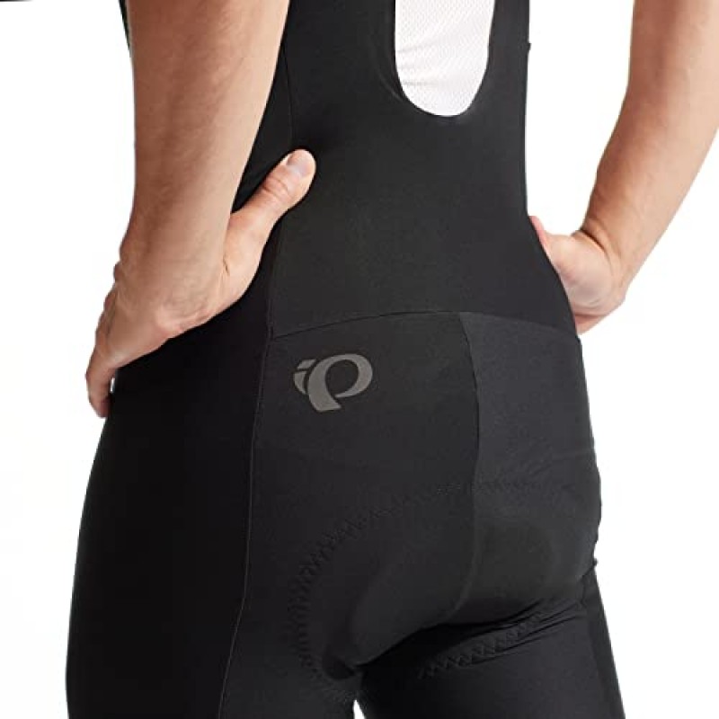 PEARL IZUMI 남성용 PRO 패딩 사이클링 턱받이 반바지(2022), 블랙, 라지