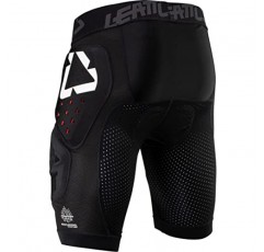 Leatt Brace 남성용 스탠다드 임팩트 쇼츠, 블랙, 라지