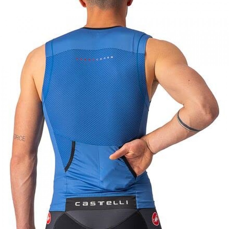 Castelli 프리 트라이 2 민소매 탑 사이즈 M