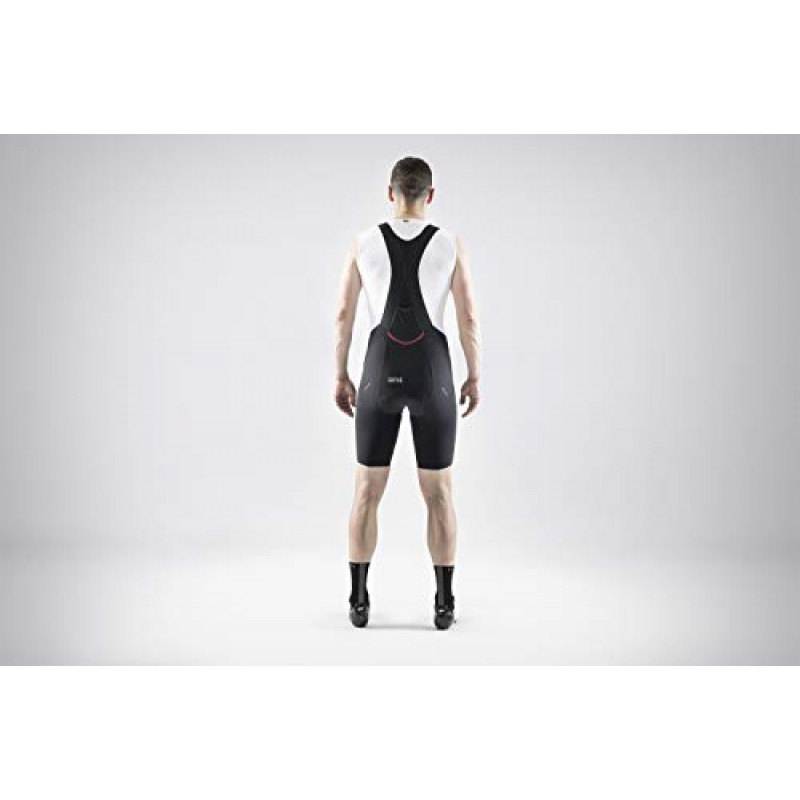 GORE WEAR C7 남성용 레이싱 턱받이 반바지(시트 인서트 포함)