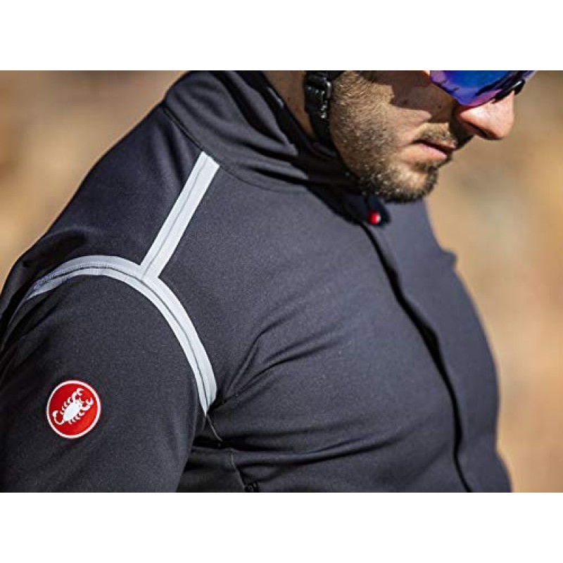 Castelli 남성용 Perfetto ROS 컨버터블 재킷