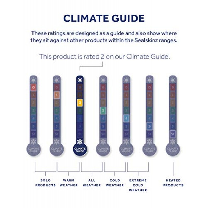 SEALSKINZ 남녀공용 방수 전천후 울트라 그립 니트 건틀릿 장갑