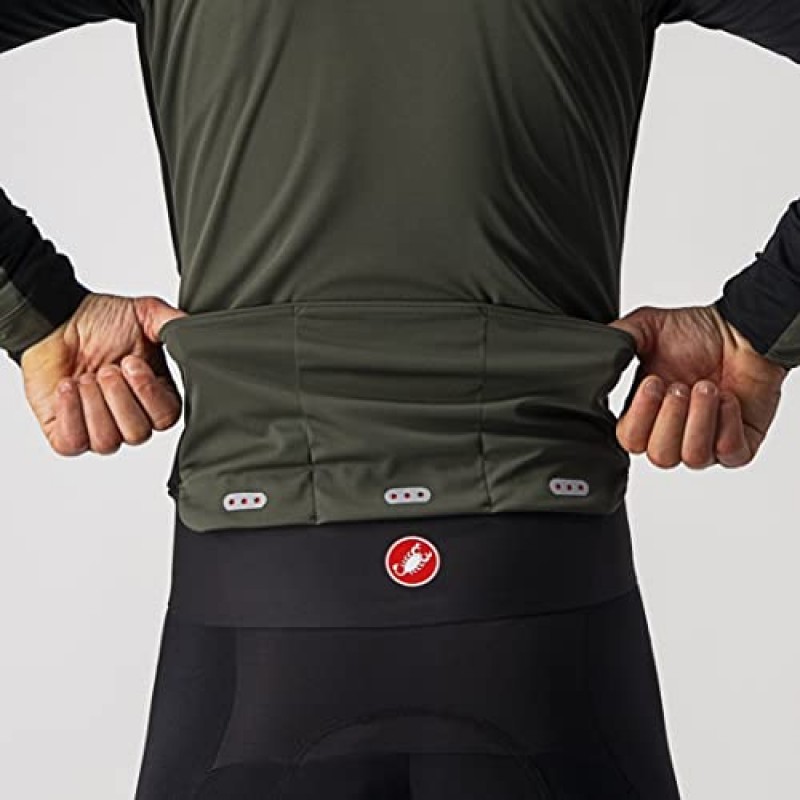 도로 및 자갈 자전거 I 사이클링을 위한 Castelli 남성용 알파 RoS 2 재킷