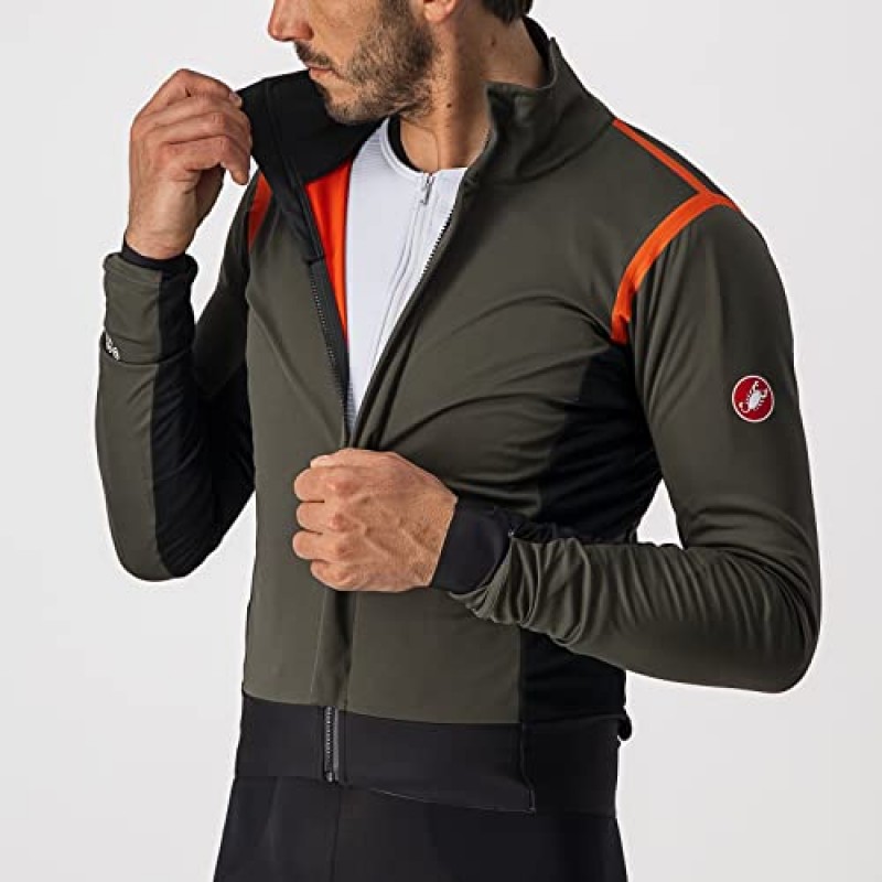 도로 및 자갈 자전거 I 사이클링을 위한 Castelli 남성용 알파 RoS 2 재킷
