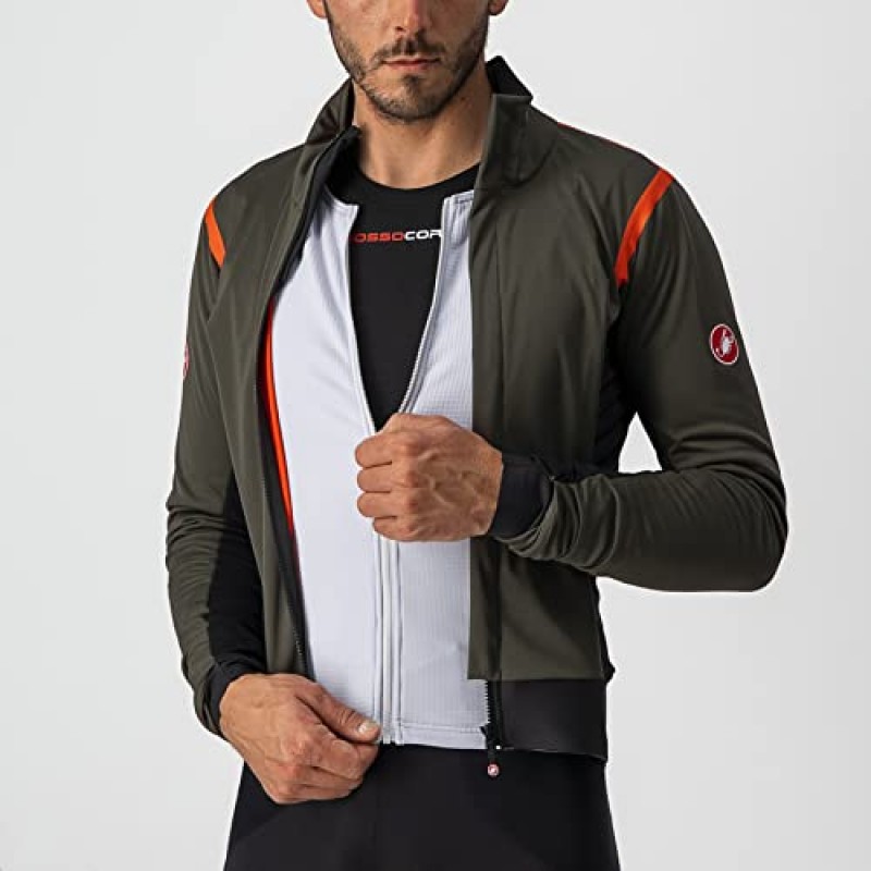 도로 및 자갈 자전거 I 사이클링을 위한 Castelli 남성용 알파 RoS 2 재킷