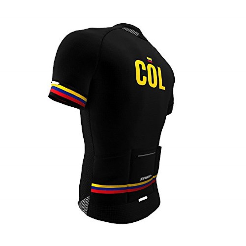 남성용 콜롬비아 Code 반팔 사이클링 PRO 져지