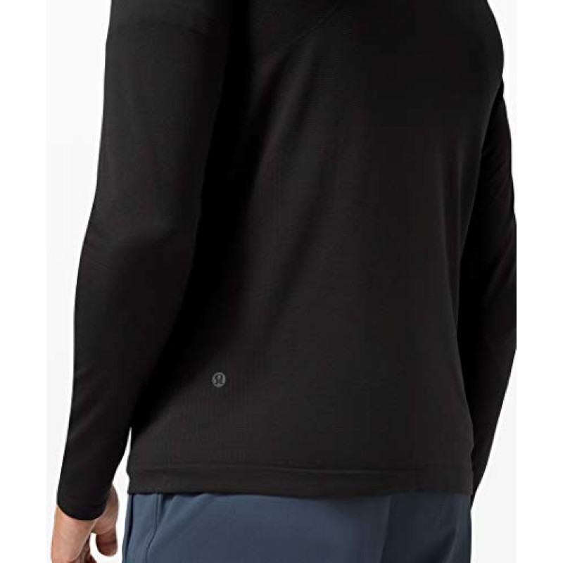 Lululemon 남성용 메탈 벤트 테크 1/2 지퍼 긴소매 셔츠