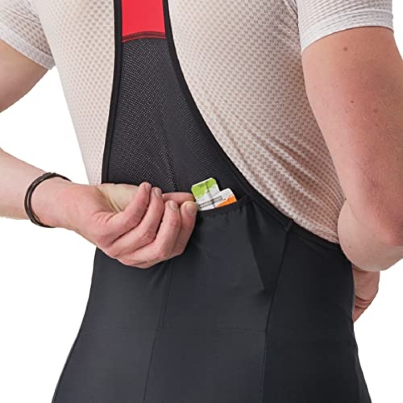 Castelli 도로 및 자갈 자전거용 남성용 무제한 카고 빕숏 I 남성용 패딩 사이클링 반바지