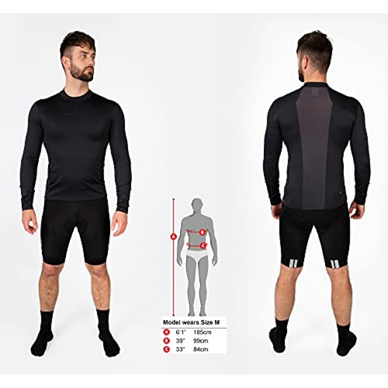 Endura 남성용 Transloft 긴 소매 사이클링 베이스레이어