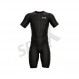 Sparx 남성용 엘리트 소매 트라이애슬론 슈트 반소매 TriSuit SpeedSuit 스킨수트 수영-자전거 달리기