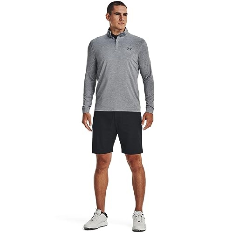 Under Armour 남성 플레이오프 1/4 지퍼 긴팔 티셔츠