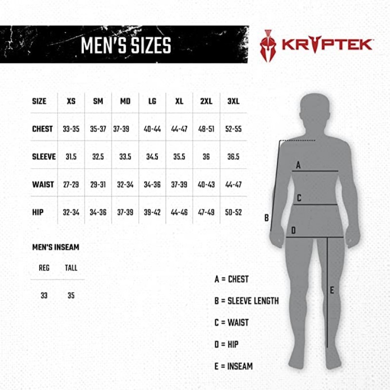 Kryptek 남자 전술 Ss 럭비