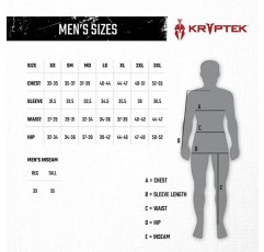 Kryptek 남자 전술 Ss 럭비