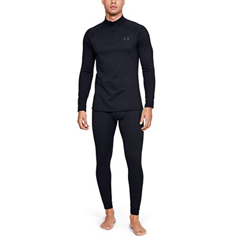 Under Armour 남성 패키지 베이스 4.0 1/4 지퍼 티셔츠