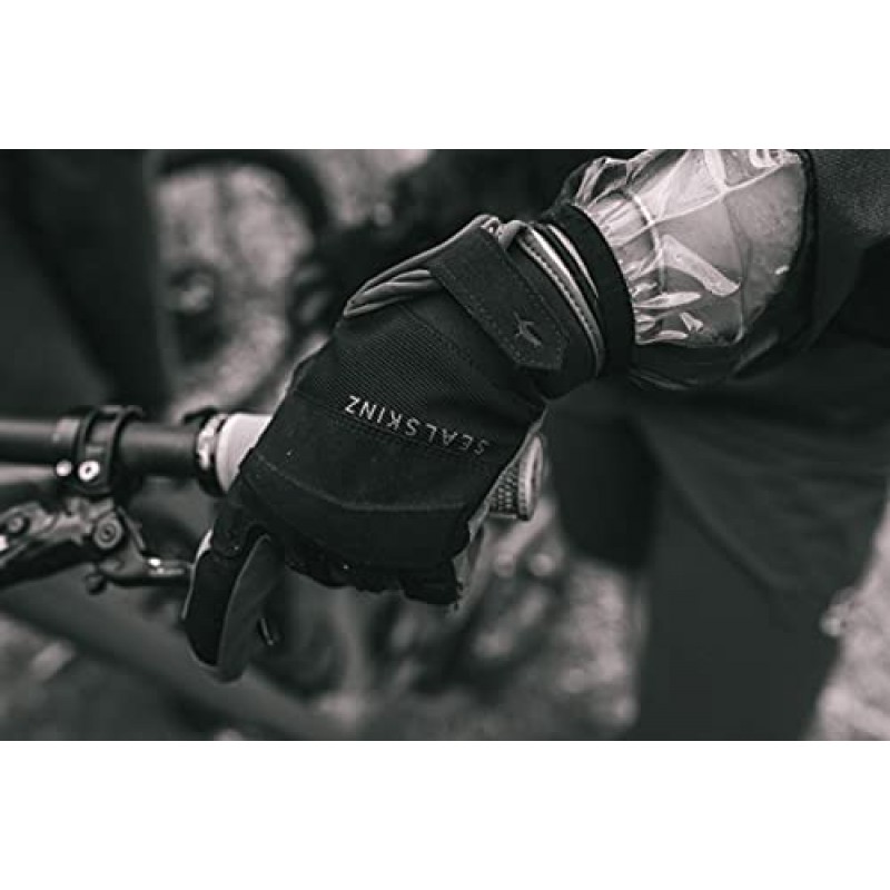SEALSKINZ 남녀공용 방수 전천후 MTB 장갑