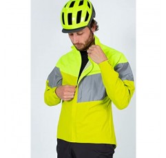 Endura 남성용 Urban Luminite 사이클링 재킷 II - Hi-Viz, 2.5레이어 방수 재킷