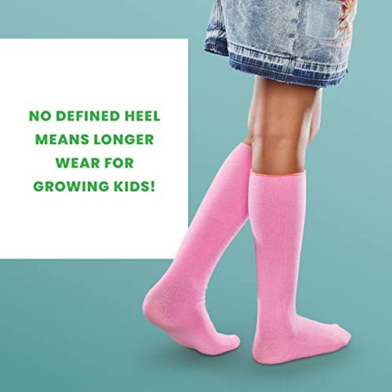 SmartKnitKIDS 심리스 감도 양말 6팩 - 미국산