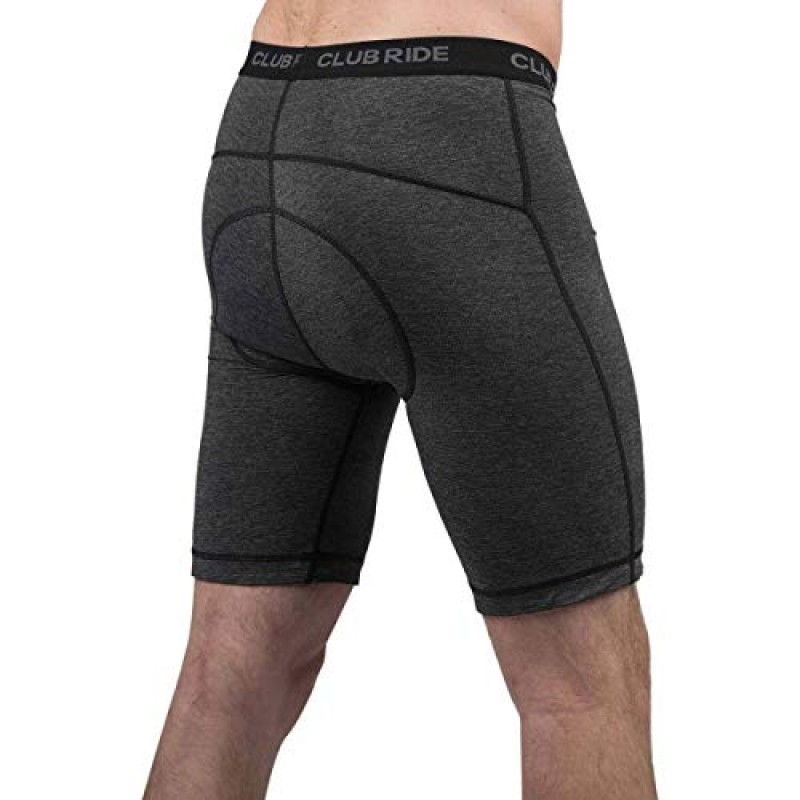 Club Ride Apparel 남성용 우드척 9인치 샤모아 I 레벨 3