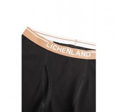 Lichenland 남성용 메리노 울 헌팅 베이스 레이어 하단 열 속옷 바지