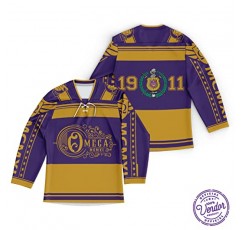 Bad Bananas BBGreek Omega Psi Phi Fraternity Paraphernalia - 운동용 하키 저지 - 컬렉션 - 공식 공급업체