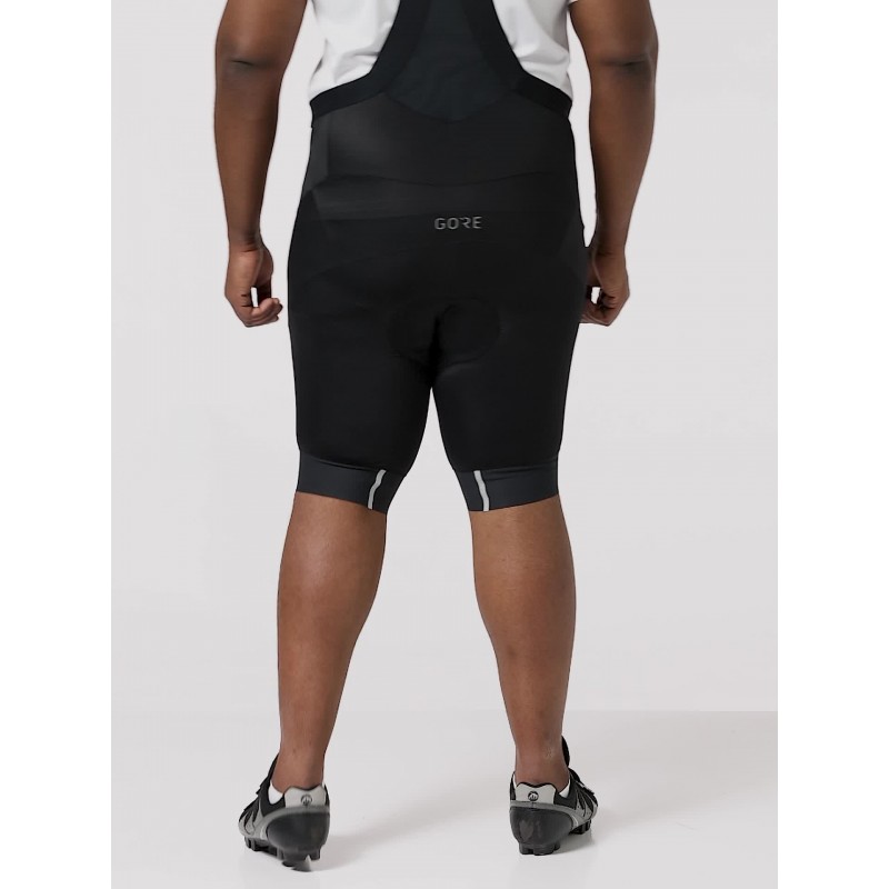GORE WEAR C5 남성용 사이클링 턱받이 반바지(시트 인서트 포함)
