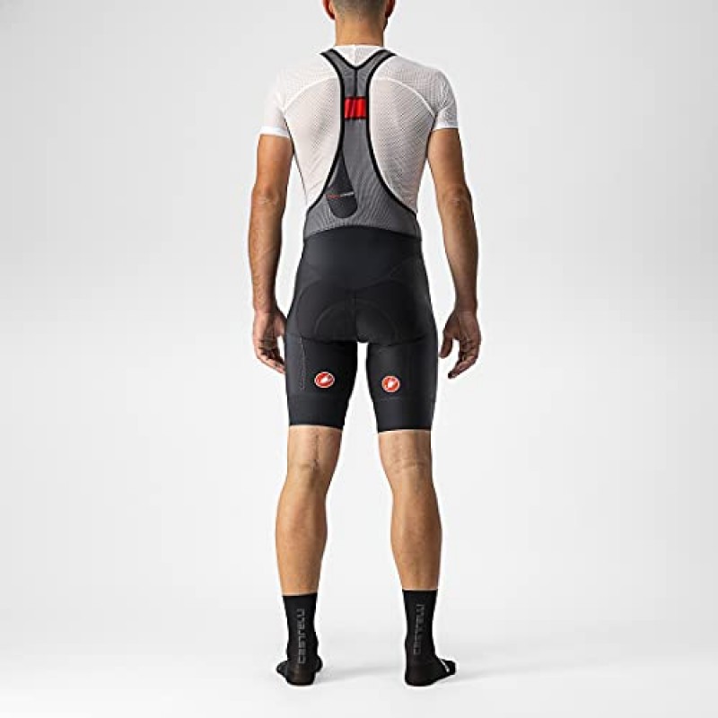 Castelli Cycling 프리 에어로 레이스 4 도로 및 자갈 자전거용 빕숏 l 사이클링