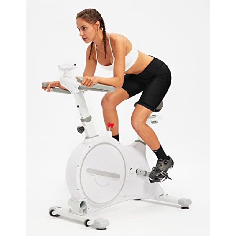 Bikewa 여성용 4D 패딩 자전거 반바지 사이클링 라이딩 도로 자전거 타기 자전거 사이클 여성용 지퍼 포켓용 스피닝 반바지