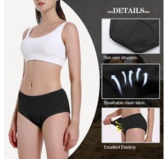 MEETYOO 여성용 사이클링 속옷 4d 패딩 젤 자전거 자전거 반바지 Mountain Undershorts Riding Briefs