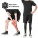 ROCKBROS 사이클링 레그 워머 열 긴 다리 슬리브 남성용 여성용 레그워머