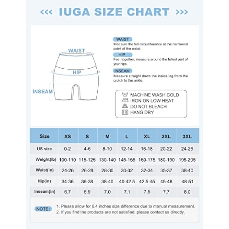 IUGA 바이커 반바지 여성 6 