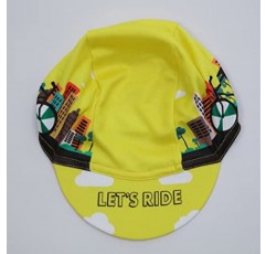 Bikingbros Funny Cycling Cap - 폴리에스테르 해골 사이클링 모자 언더 헬멧 - 카툰 사이클링 헬멧 라이너 통기성 및 땀 흡수