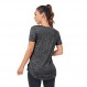 Absttith 여성용 반팔 운동 셔츠 운동 캐주얼 탑 Quick Dry Gym Soprt Tee Side Split