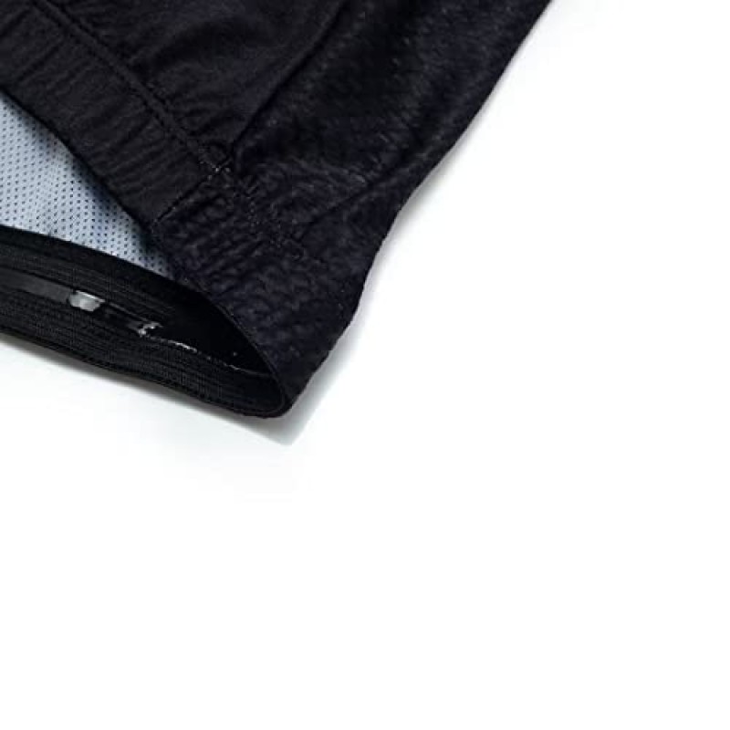 순수한 색상 무지개 사이클링 짧은 소매 자전거 여름 사이클링 저지 남자 또는 여자 블랙 자전거 저지