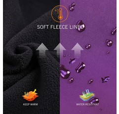 BALEAF 여성용 사이클링 자켓 방풍 보온 겨울 달리기 추운 날씨 장비 방수 Softshell Warm