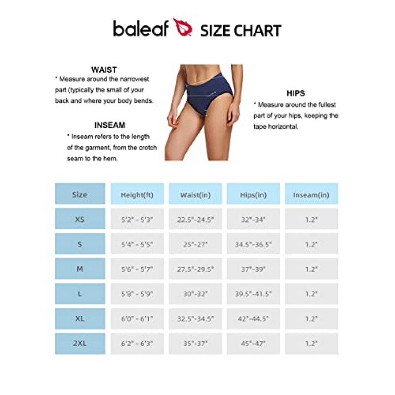 BALEAF 여성용 패딩 자전거 반바지 사이클링 속옷 자전거 타기 스핀 브리프 언더쇼츠