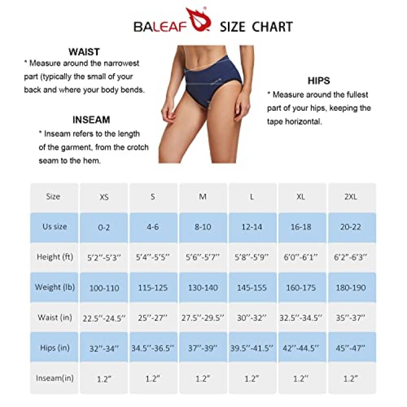 BALEAF 여성용 패딩 자전거 반바지 사이클링 속옷 자전거 타기 스핀 브리프 언더쇼츠