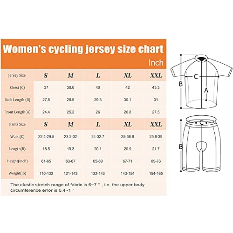 여성용 사이클링 저지 반팔 MTB 자전거 의류 로드 자전거 셔츠 반바지 패딩 바지