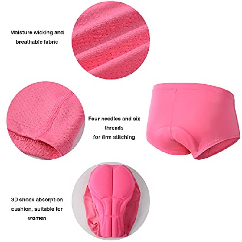 M MYSENLAN Catena 여성용 3D 패딩 사이클링 속옷 반바지 자전거 자전거 MTB Under Wear